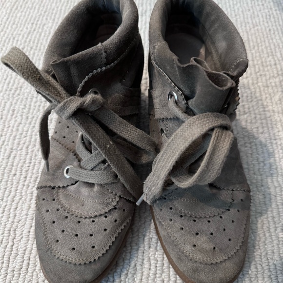 Isabel marant designer platform sneakers size 39 European (size 8 US) - Picture 1 of 5